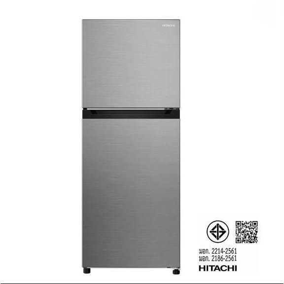 shophome468 HITACHI ตู้เย็น 2 ประตู ขนาด 7.4 คิว รุ่น HRTN5230MXTH สีเงิน รับประกันของเเท้