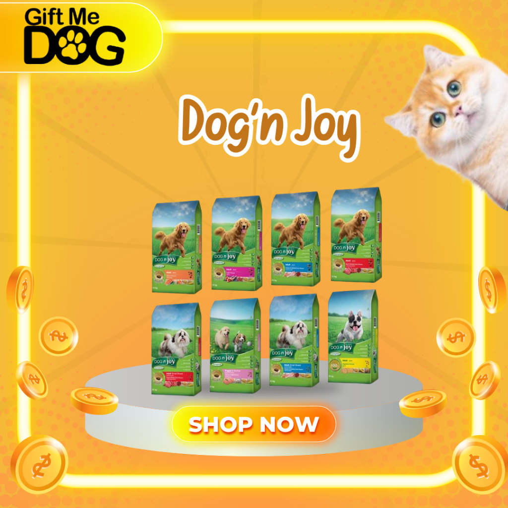 DOG n joy Complete ด็อกเอ็นจอย อาหารชนิดเม็ดสำหรับสุนัข 3kg/ถุง