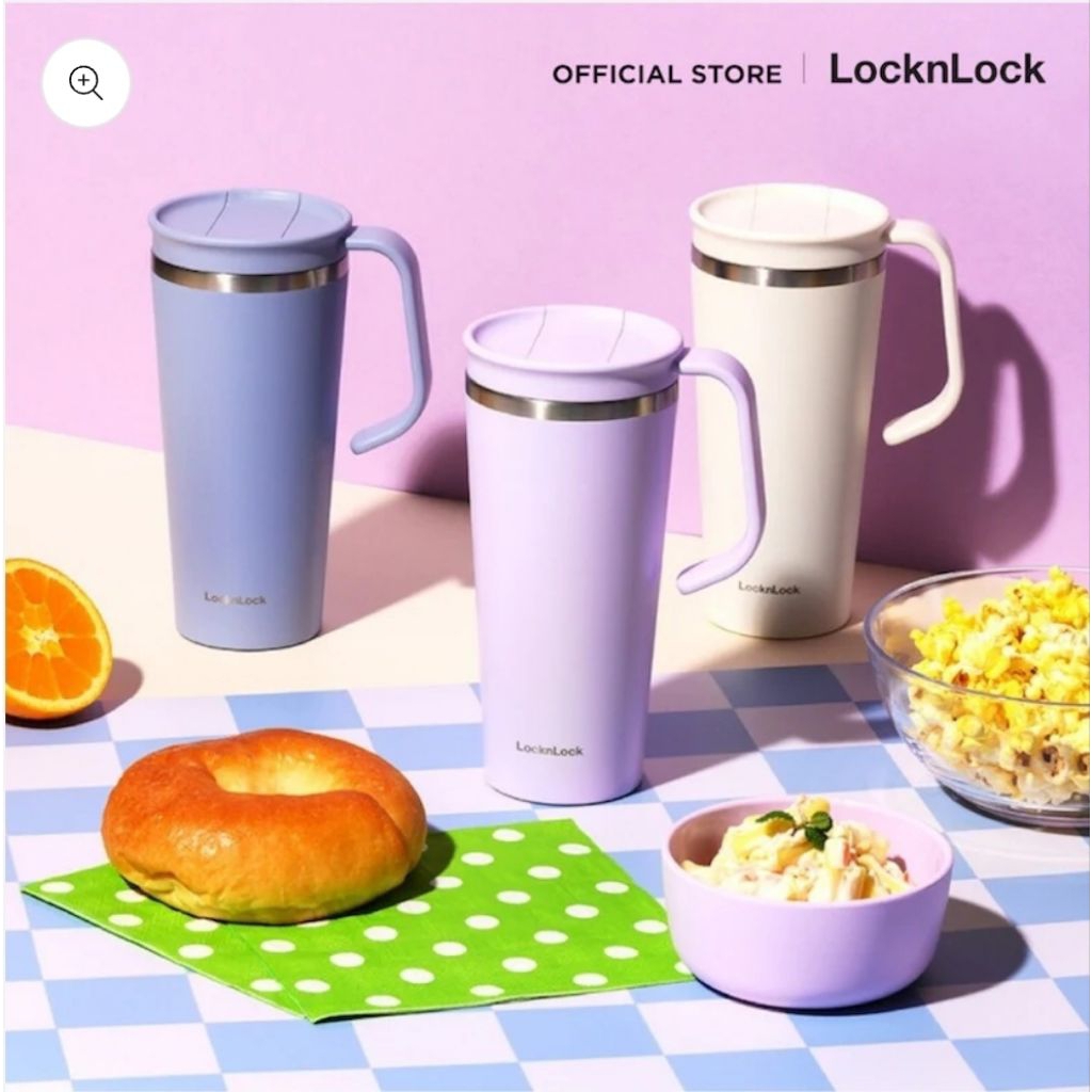 ของแท้ ส่งไว แก้วน้ำเก็บอุณหภูมิ locknlock   Handle Tumbler