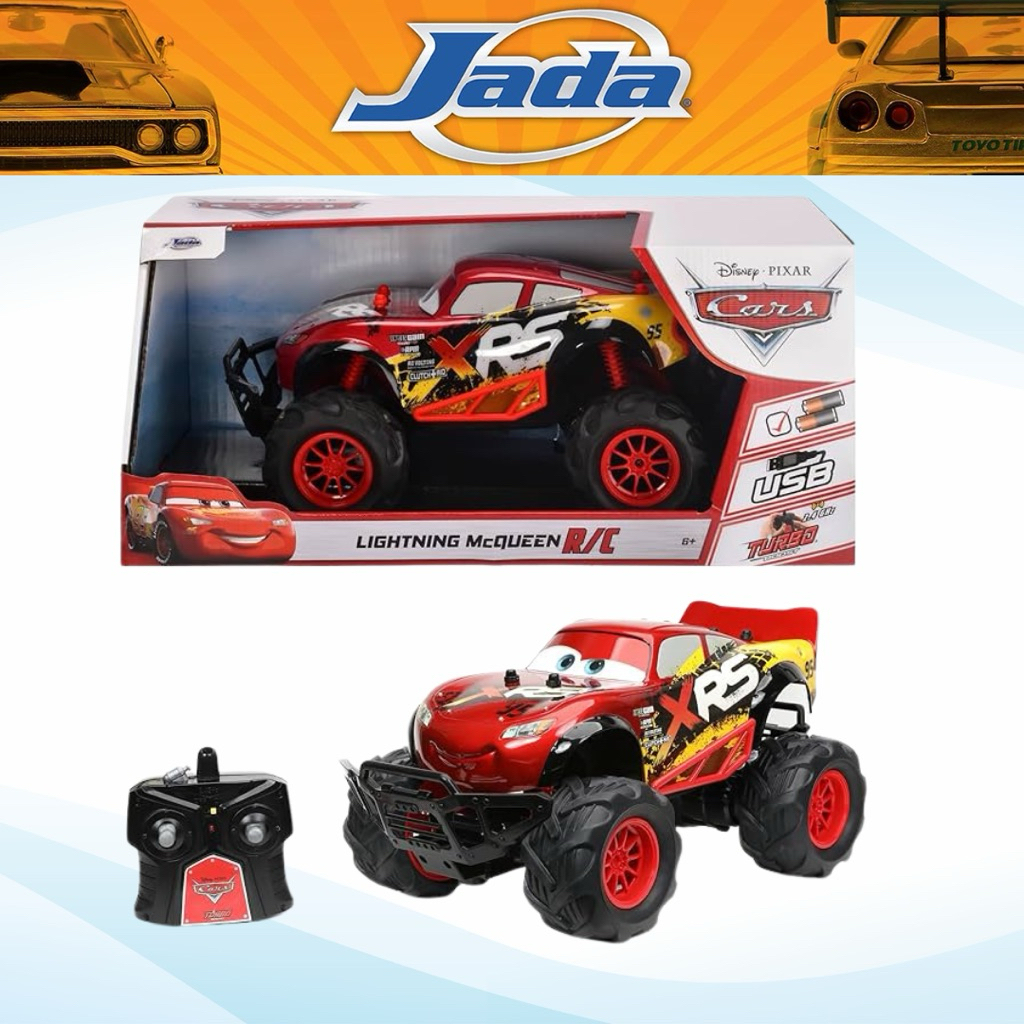 รถบังคับวิทยุ Jada Toys Disney Pixar Lightning McQueen XRS