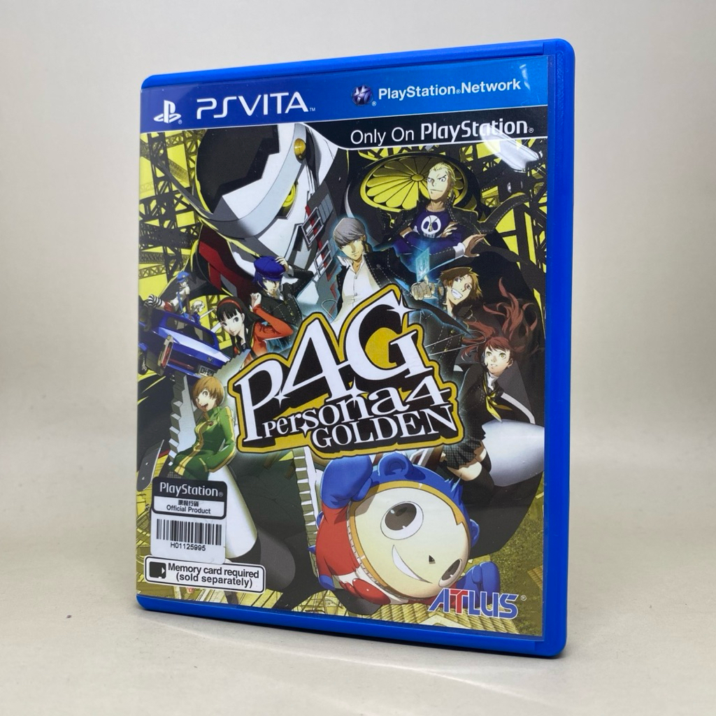 P4G Persona 4 Golden PS Vita | แผ่นเกมเพลสเตชั่นวีต้า แท้ | Zone 3 Asia | English | สินค้าแท้ ใช้งาน