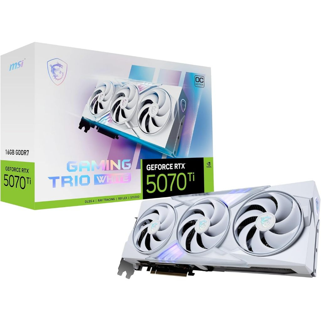 MSI RTX5070Ti 16GB GAMING TRIO OC WHITE