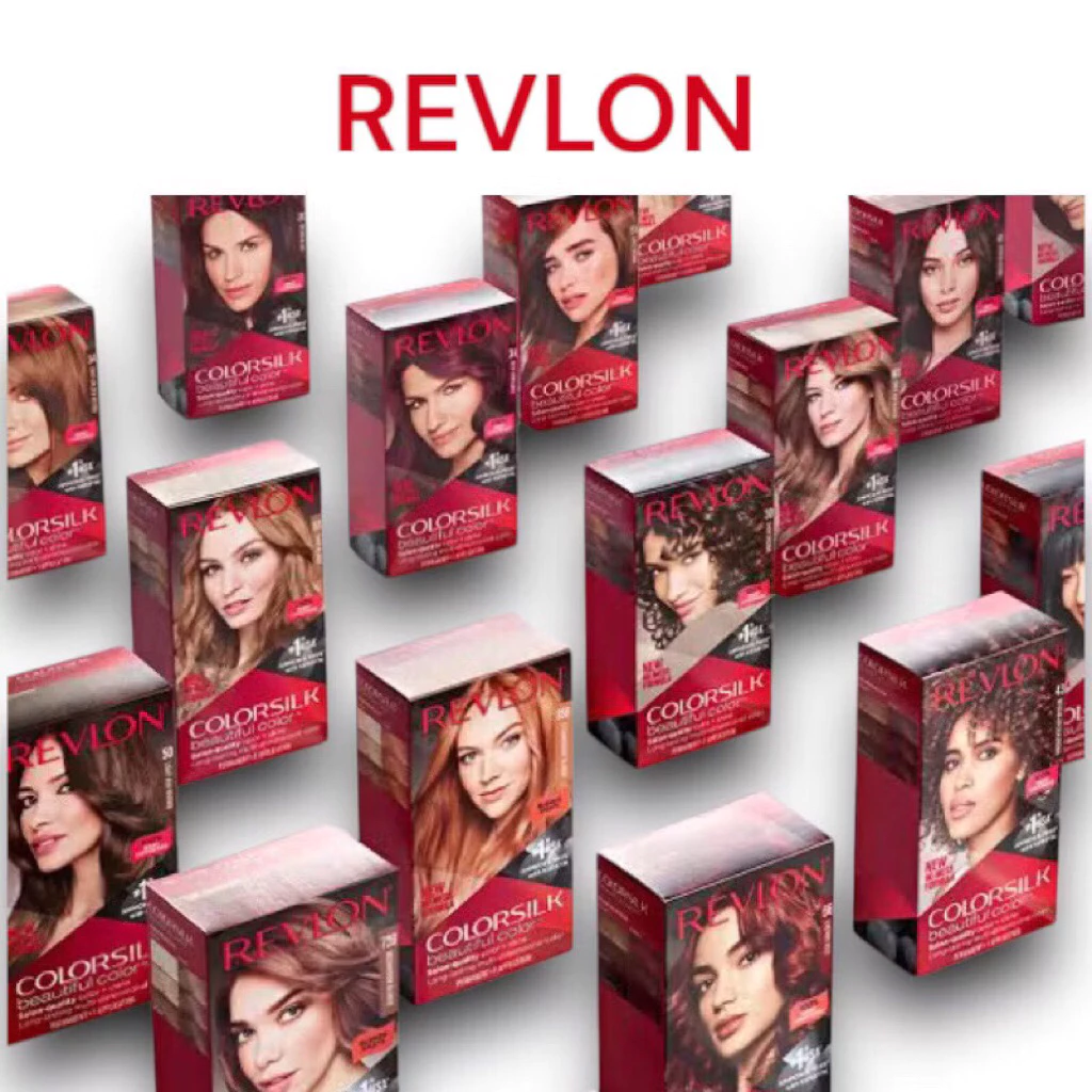 Revlon Colorsilk Beautiful Color with Keratin ครีมย้อมผม เรฟลอน คัลเลอร์ซิลค์ 23 เฉดสี