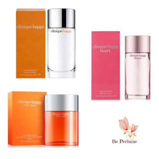 น้ำหอมแท้ Clinique Happy men / women / heart EDT 100 ml.