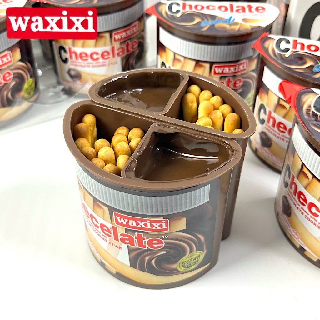 ยกBox บิสกิตแท่งช็อคโกแลต ไวท์มิลล์ ขนมบิสกิตแท่งจิ้มช็อคโกแลต ขนาด 40 กรัม