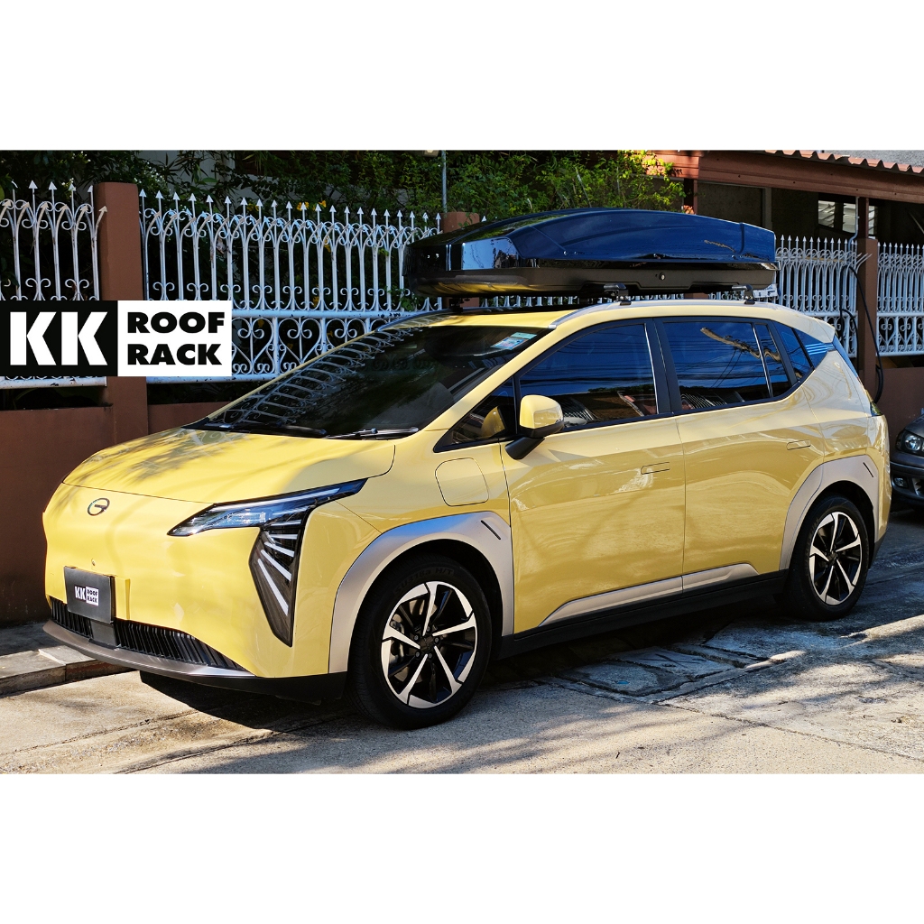 Roofbox KK กล่องหลังคา แร็คหลังคา GAC Aion Y ของใหม่ ไม่เจาะหลังคา กล่องสัมภาระ กล่อง Rooftop AionY 
