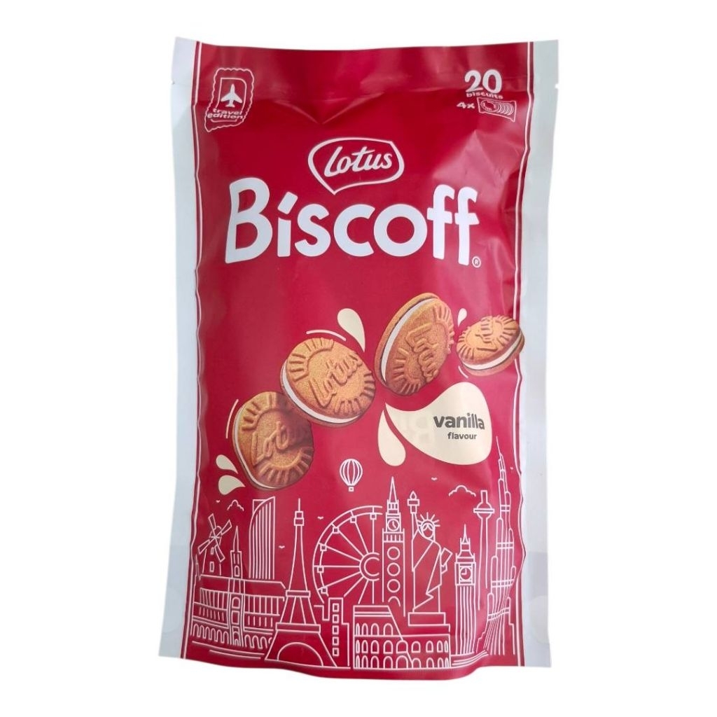 Lotus Biscoff Sandwich 200g(1แพ็คมี20ชิ้น)Exp05/01/2026