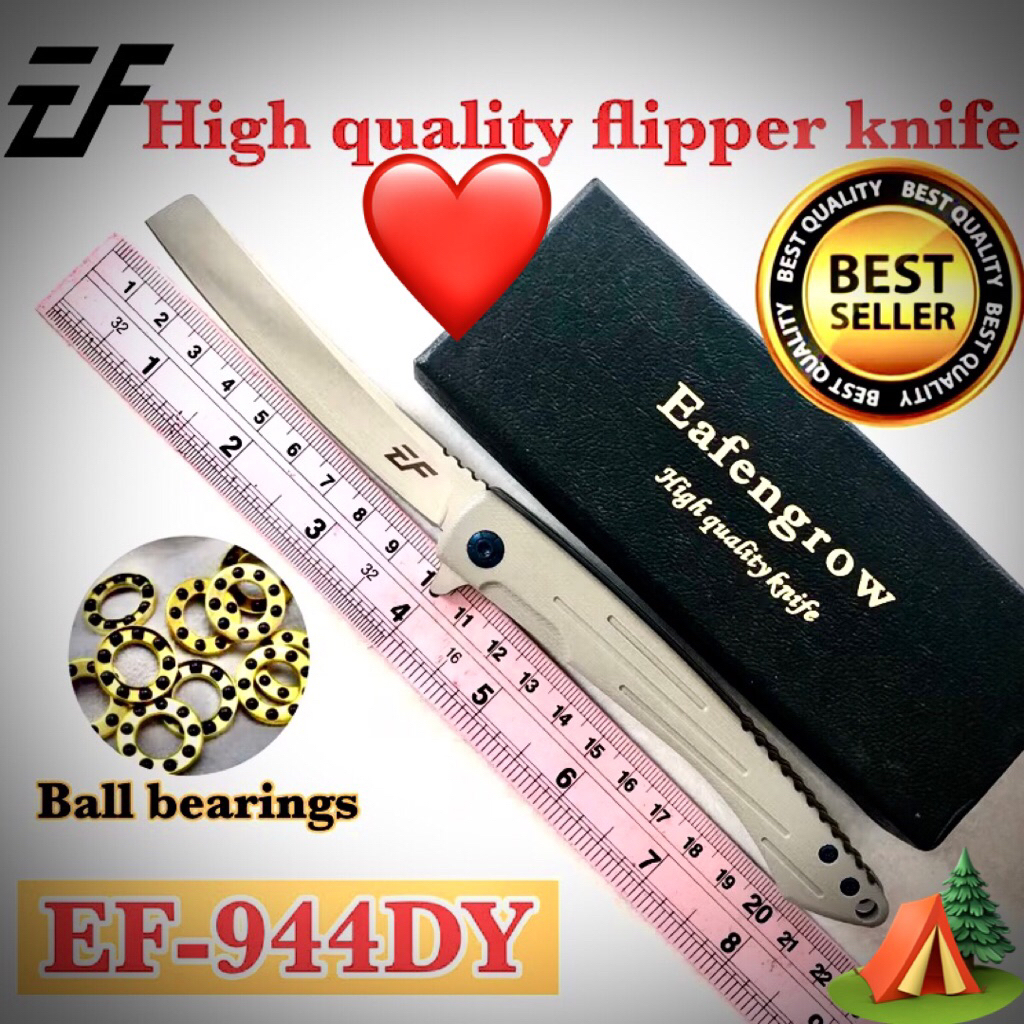 High quality flipper knife EF-944 for collection and camping 🏕️