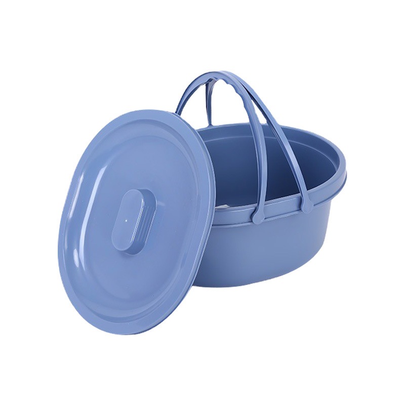 Rele กระโถน หม้อนอน กระโถนผู้ใหญ่ พร้อมหูหิ้ว กระโถนคนแก่ กระโถนคนป่วย กระโถนคนไข้ กระโถนรองก้นผู้ป่วย ความจุมากขึ้น R13