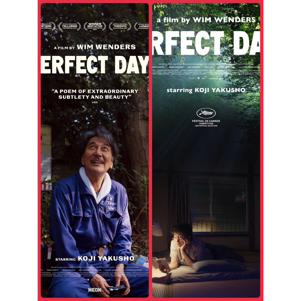 โปสเตอร์ หนังญี่ปุ่น Perfect Days  11.5 X 16.5 นิ้ว (A3)