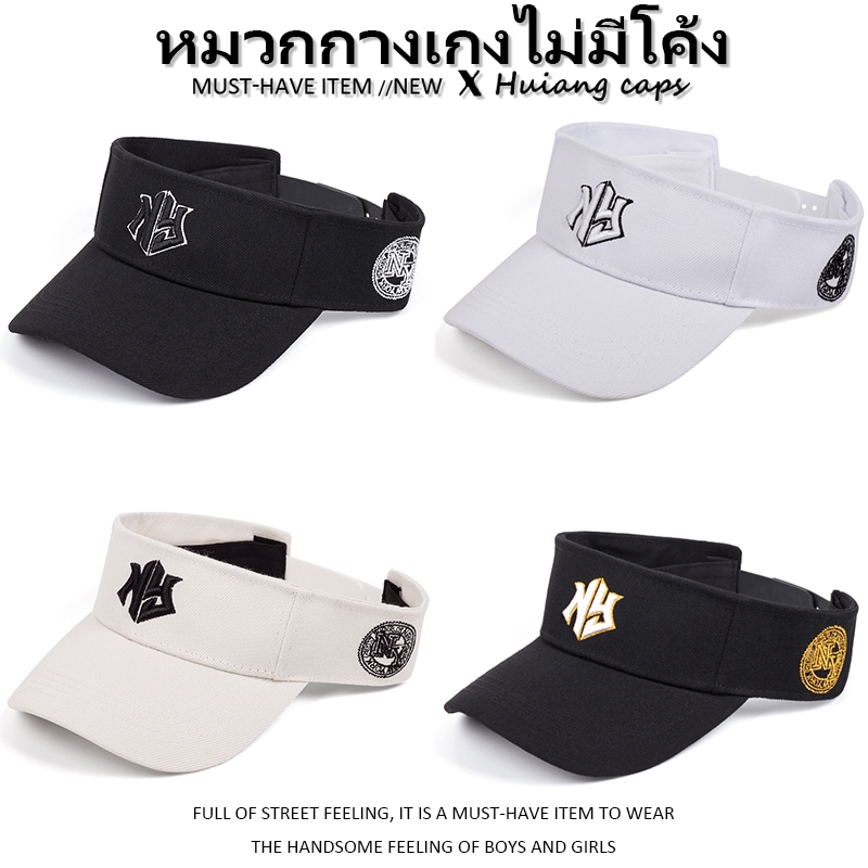 หมวกเบสบอลสไตล์ NY ไม่มีผิวหนัง ปักลายตัวอักษร สามารถปรับได้ สําหรับผู้หญิง และผู้ชาย หมวกป้องกันแดดสำหรับกีฬา