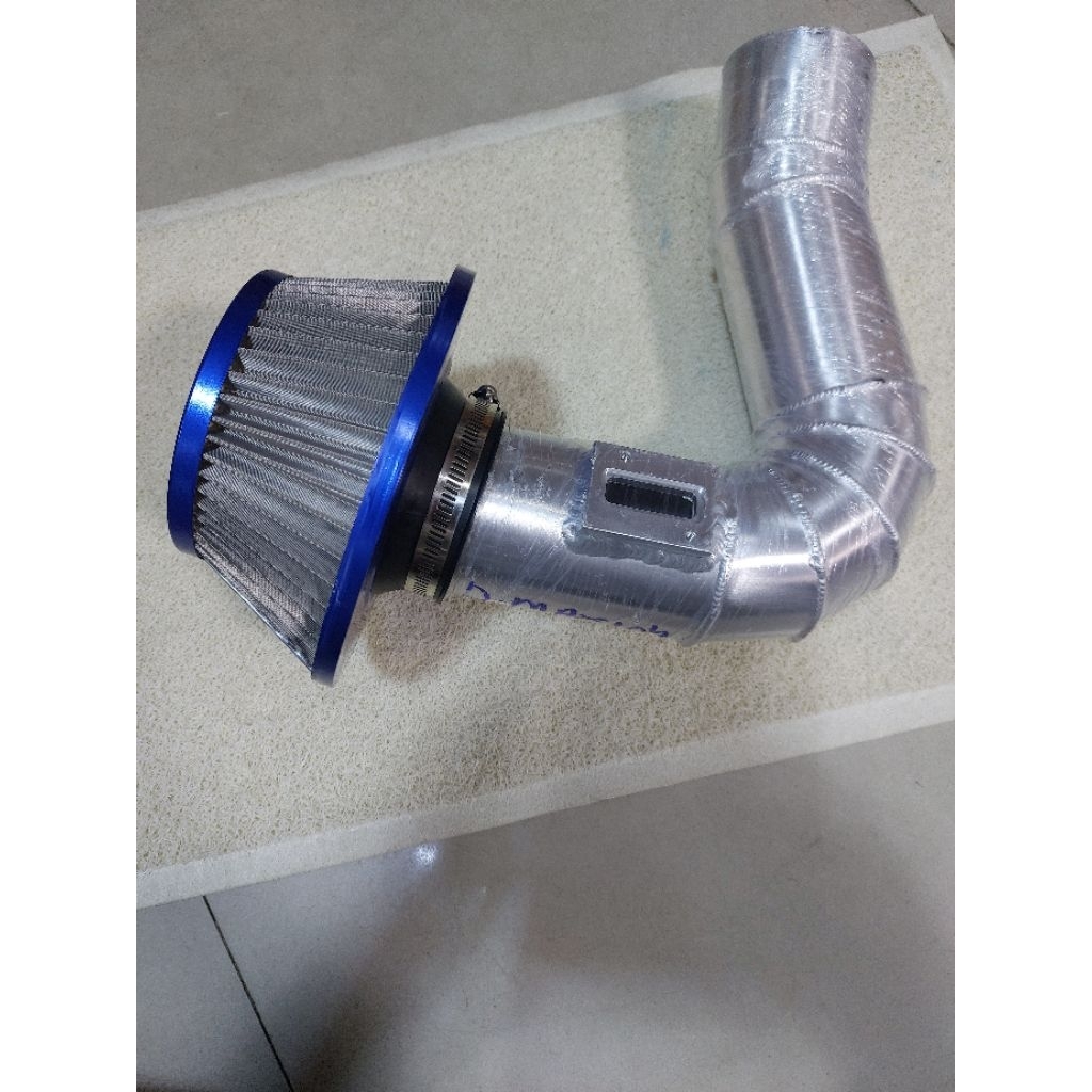 ท่อแอร์โฟร์ ของ d-max เก่า พร้อมกรองเปลือย ใส่รถ d-max ตัวเก่า