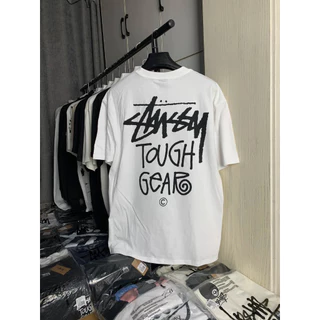 เสื้อยืด STUSSY BASIC LOGO TEE Black/White(US)จัดส่งจากกรุงเทพ