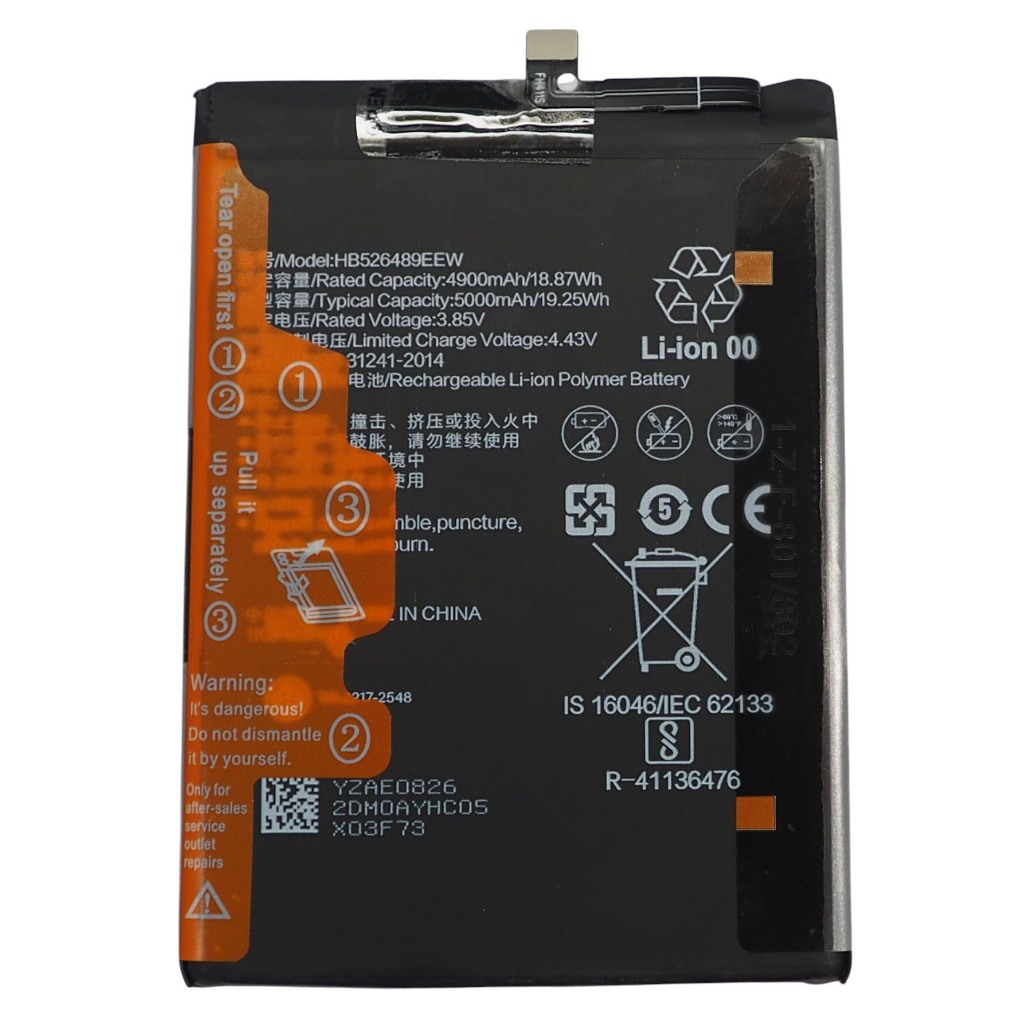 แบตเตอรี่ Huawei Y6P (2020)/Y7a รับประกัน 3 เดือน แบต Huawei Y6P (2020)/Y7a