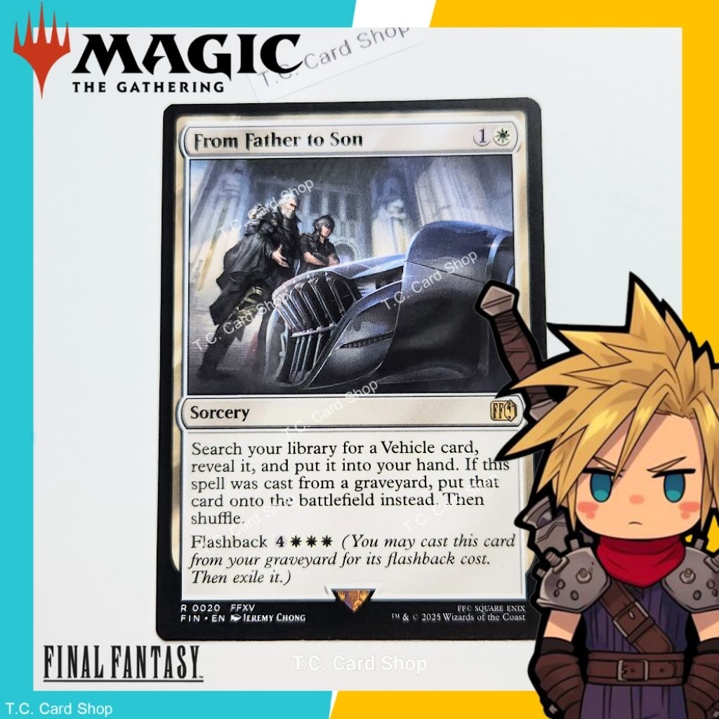 From Father to Son - R0020 (Goldstamp) FFXV - Final Fantasy - Magic the Gathering (MTG) (FIN)