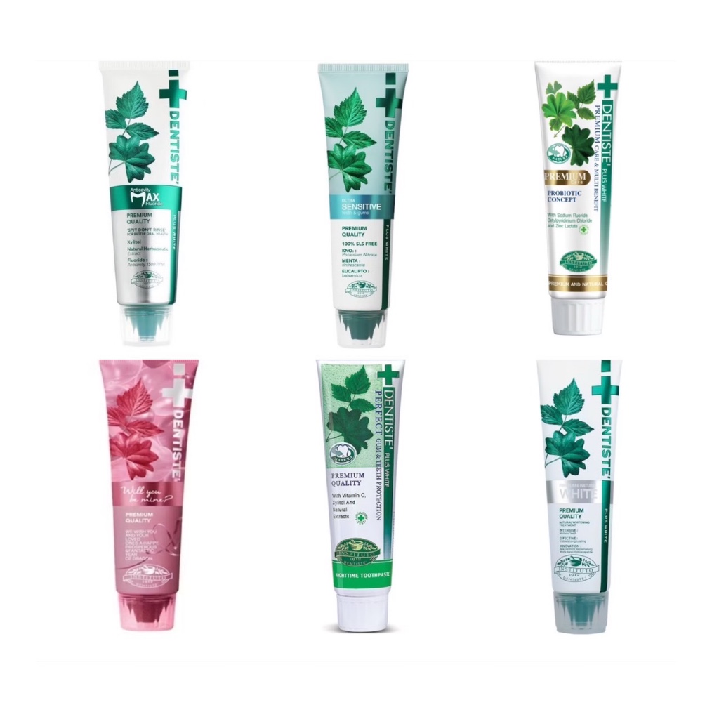 Dentiste Anticavity Max Fluoride Toothpaste . /Dentiste เดนทิสเต้ ยาสีฟันสูตร Ultra Sensitive 100 g.