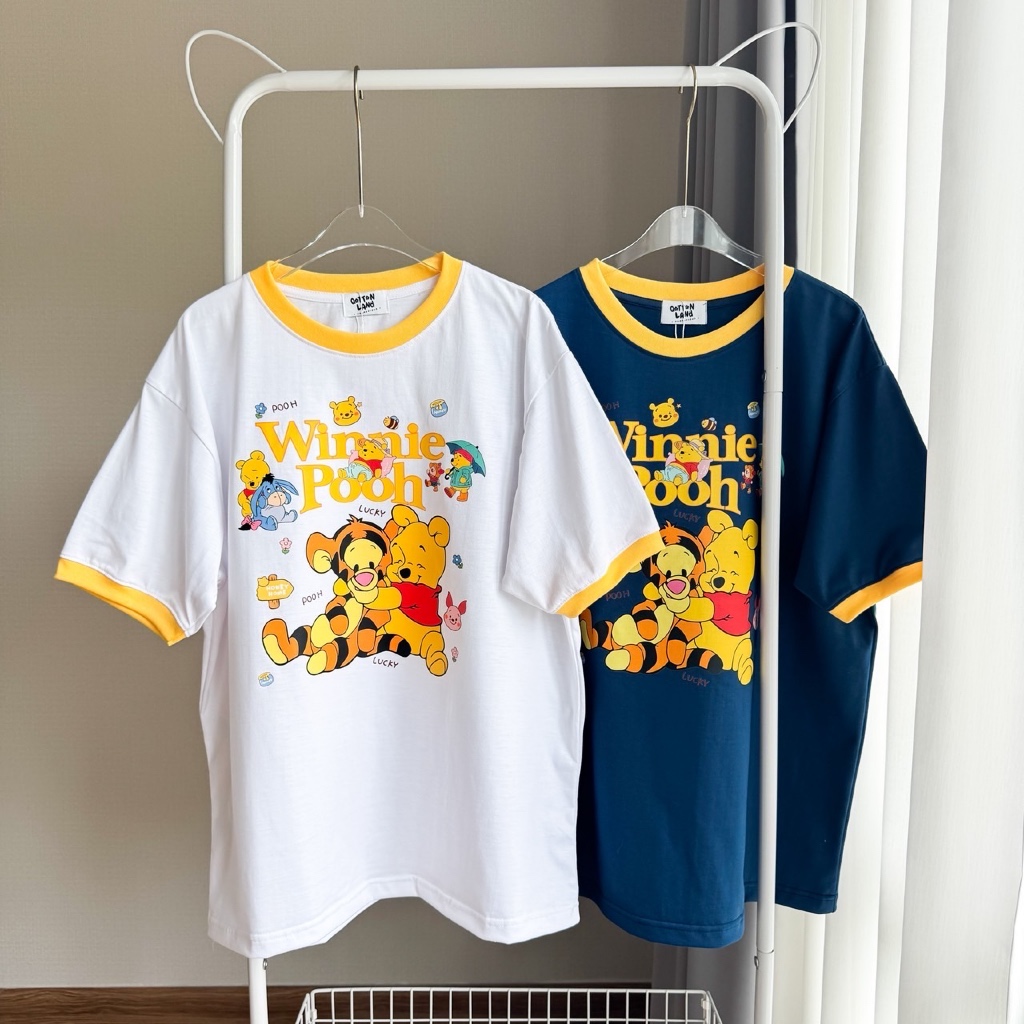 เสื้อยืดโอเวอร์ไซส์ QL หมีพู