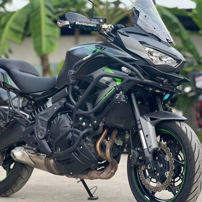 [KMO RACK BAR CUSTOM] Versys650 แคชบาร์หน้าใหม่