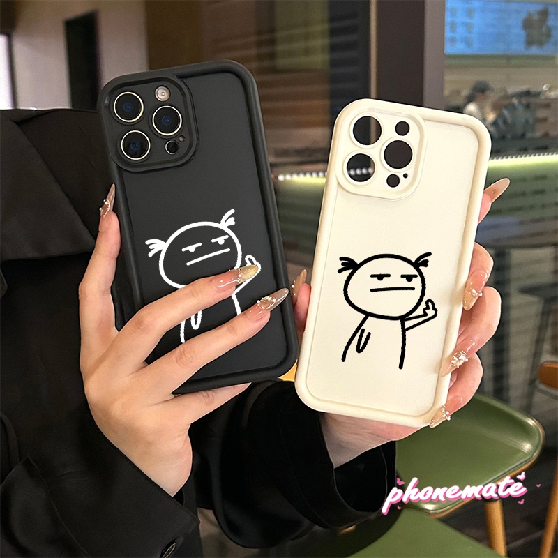 ไลน์แมนน้อย เคส  OPPO A8K A52 A72 A92 A7 A5s A12 A11K A15 A15s A35 A16 A16s A54s A17 A17 A9 กันกระแทก ป้องกันการตก