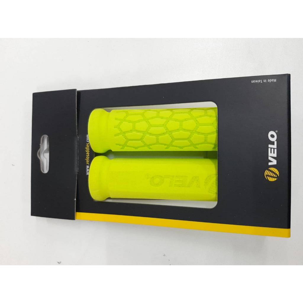 ปลอกแฮนด์จักรยาน VELO VLG-075 GREEN แต่ละตัวต่างกันที่ลวดลาย