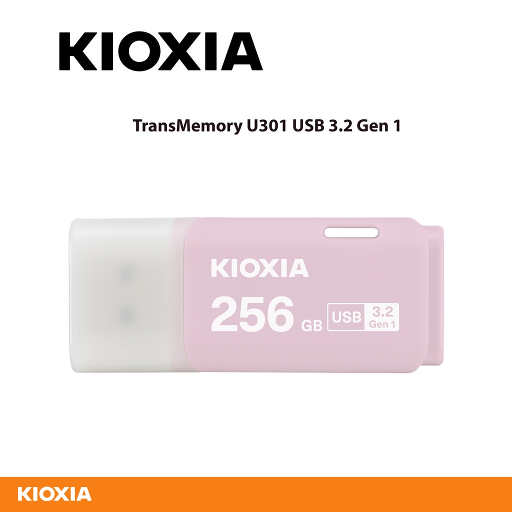 Kioxia Transmemory U301 Pink Usb3.2 Gen 1 Flash Drive - 256Gb