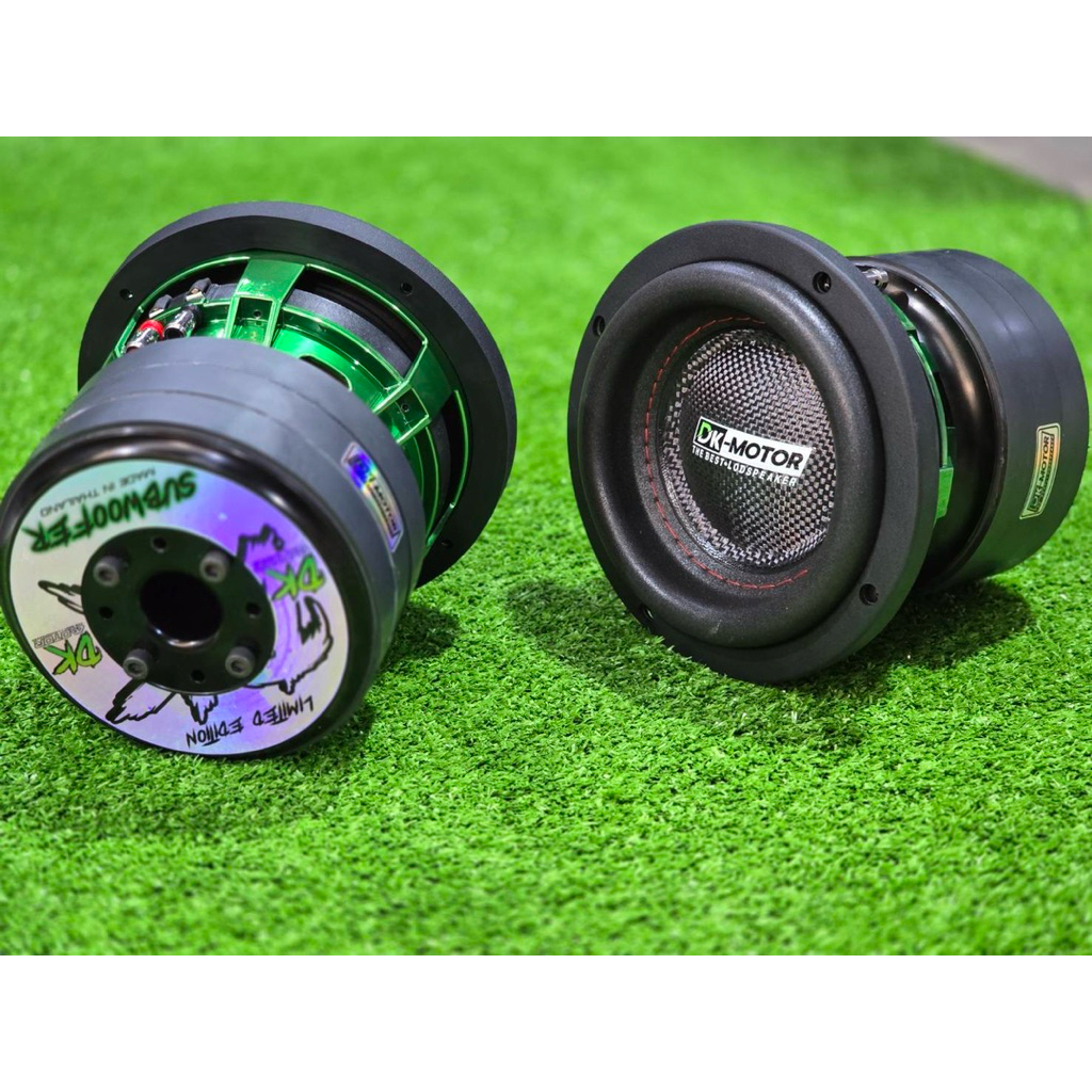 ดอกซับ6.5นิ้ว DK MOTOR (รุ่น Limited) 6.5” 145/20/ v.50mm 4+4ohm 600w. ดอกเบส ดอกซับ วูฟเฟอร์ ลำโพงซ