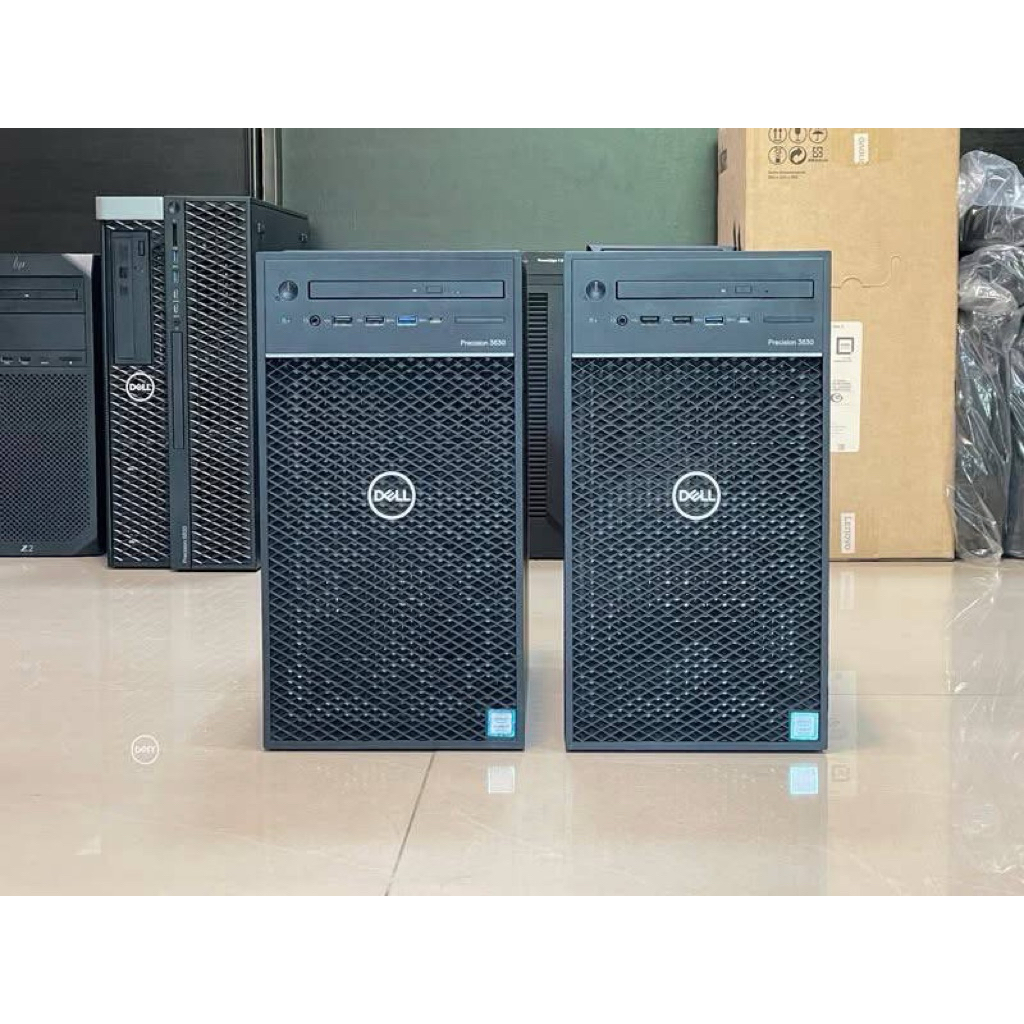 Dell Precision 3630MT Workstation i7-9700 SSD M2 512GB RAM32GB Quadro P2000(5GB DDR5) สำหรับงานตัดต่