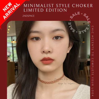 🔥SALE🔥โช้กเกอร์สไตล์มินิมอล🦋🌹หลากสีสัน Mix& Match📌พร้อมส่งนะค้า