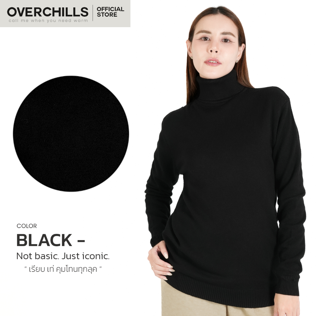 เสื้อคอเต่าบุขน ไหมพรม  กันหนาวได้อุณหภูมิ​ติดลบ​ 20​ องศา​  ด้านในบุขนวูลหนา​ และนุ่ม​ อุ่นแน่นอน - รูปที่ 6