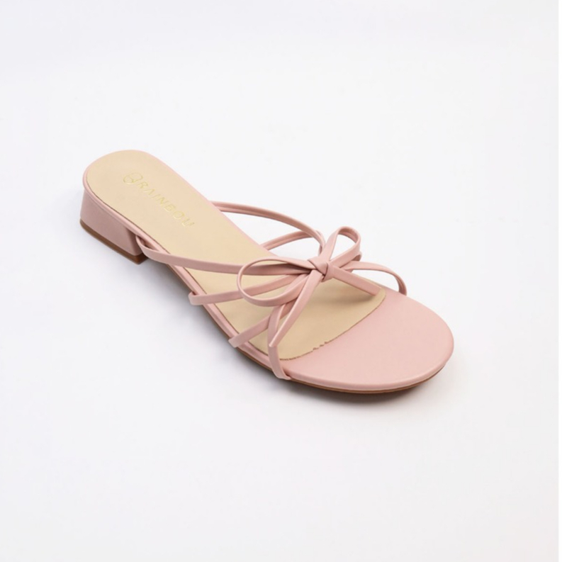 RAINBOU BOWIE SANDALS - รองเท้าส้นสูง โบว์เก๋