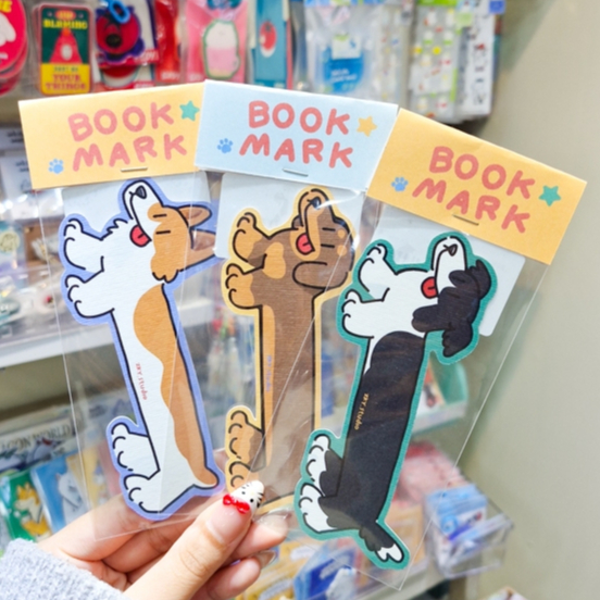 Bookmark ที่คั่นหนังสือ รวมพลน้องหมาตัวยาว! น่ารักสุด ๆ มีหลายสายพันธุ์นะ ทาสหมาต้องมี! [ZKYSTUDIO]
