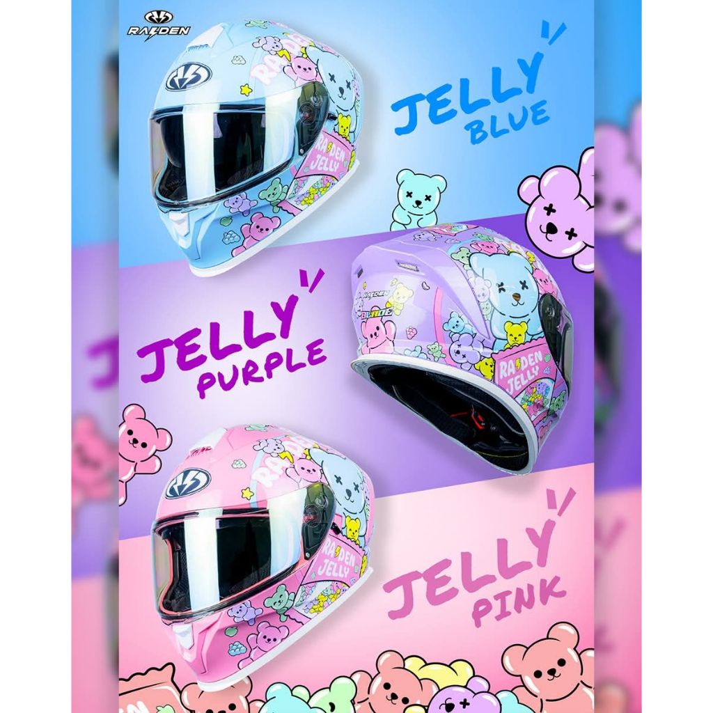 RAIDEN รุ่น BLADE ลาย JELLY   ราคา 1,890.-
