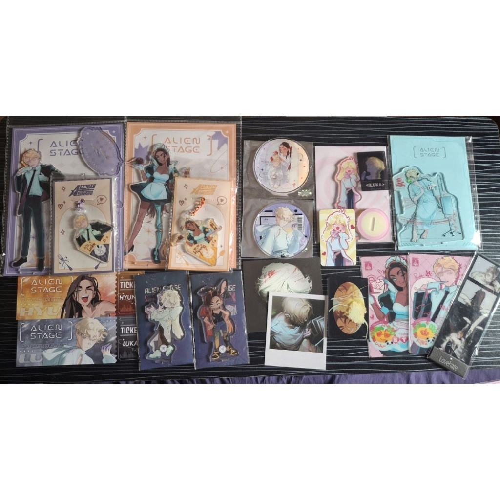 Alien Stage  "ลูก้าฮยอนนา" (อคริลิคrecollection, แสตนดี้คาเฟ่, กระต่าย, ฟิลม์ลูก้า)ลิขสิทธิ์แท้ มือ1เอเลี่ยนเสตจ (ALNST)