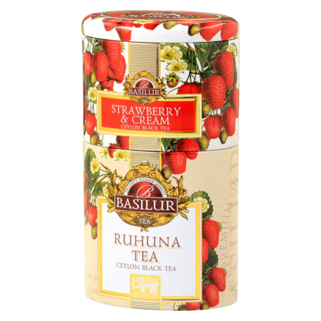 ฺBasilur Strawberry & Cream and Ruhuna Tea ชาบาซิลเลอร์