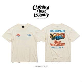 Carnival FW20 Bad Mountain T-Shirt สีครีม เสื้อแขนสั้น เสื้อ…