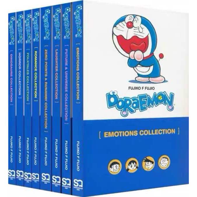 (In stock)Doraemon English Comics 8 Books set โดราเอมอนหนังสือการ์ตูนตลก