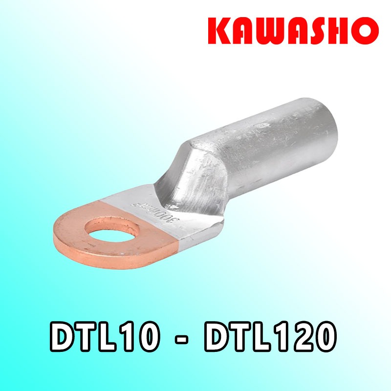 DTL-10, DTL-16, DTL-25, DTL-35, DTL-50, DTL-70, DTL-95, DTL-120 หางปลาอลูมิเนียมทองแดง