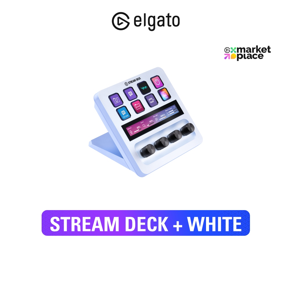 ELGATO Streaming STREAM DECK + WHITE