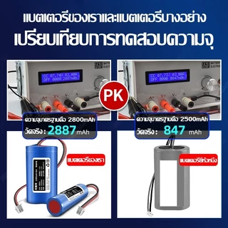 แบตเตอรี่ลิเธียมไอออน 18650/32650 3.7v ไอออน พร้อมหัวต่อใช้งาน มีBMS ใช้ได้กับแผงโซล่าเซลล์หลากหลายชนิด ถ่านชาร์จ 3-37Ah