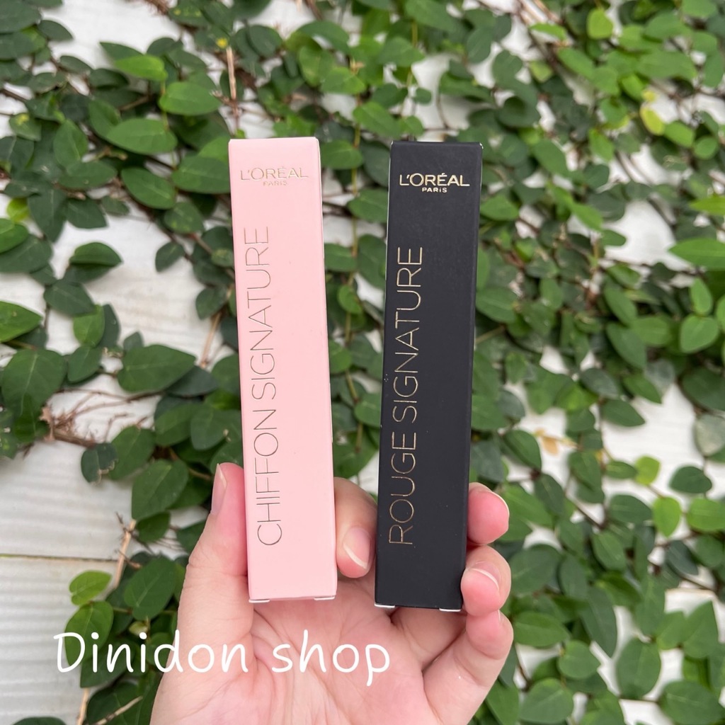 ((dinison shop)) L'Oreal Paris Lip 7ml. #Chiffon Signature #Rouge Signature