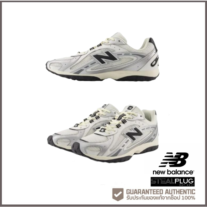 New Balance 204L Silver รองเท้าผ้าใบ（ของแท้ 100 %）