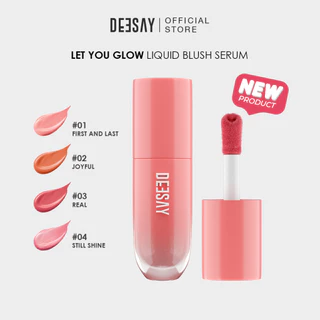 DEESAY : บลัชแก้มป๊อป 4g-Deesay Let You Glow Liquid Blush Serum ลิควิดบลัชเซรั่ม