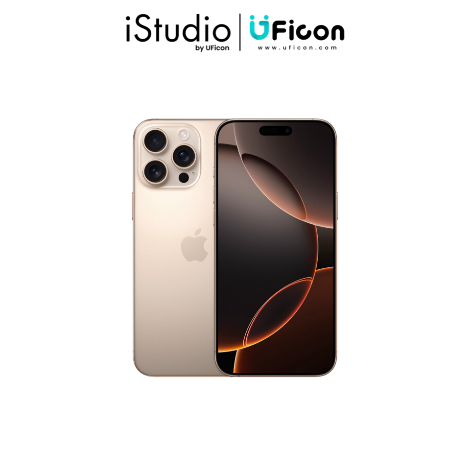 แถมเคส Apple iPhone 16 Pro Max [iStudio By UFicon]