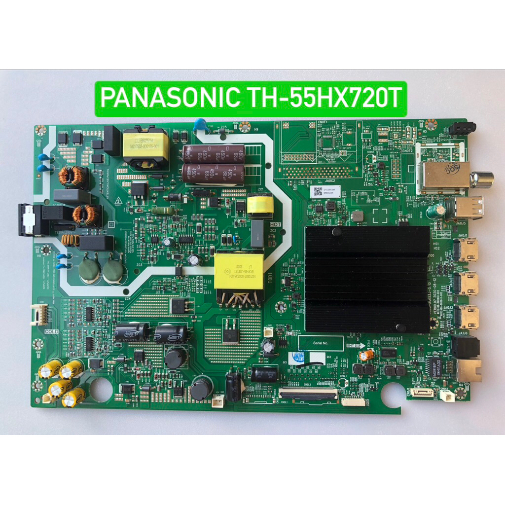 เมนบอร์ด PANASONIC  TH-55HX720T พาร์ท 5800-A9K53G-0P10 อะไหล่แท้ถอดมือสอง สภาพพร้อมใช้งาน