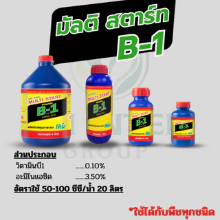 สารเสริมราก มัลติ สตาร์ทB1 ช่วยให้รากแตกใหม่ รากเยอะ ต้นสมบูรณ์ เพาะเมล็ด ราคาถูกสุดๆ 4,000 cc.