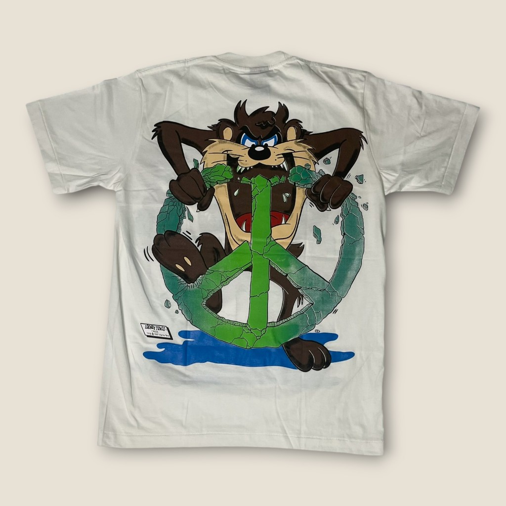 เสื้อยืดTasmanian Devil การ์ตูน ลูนีย์ทูนส์การ์ตูนส์ รูปที่ 2