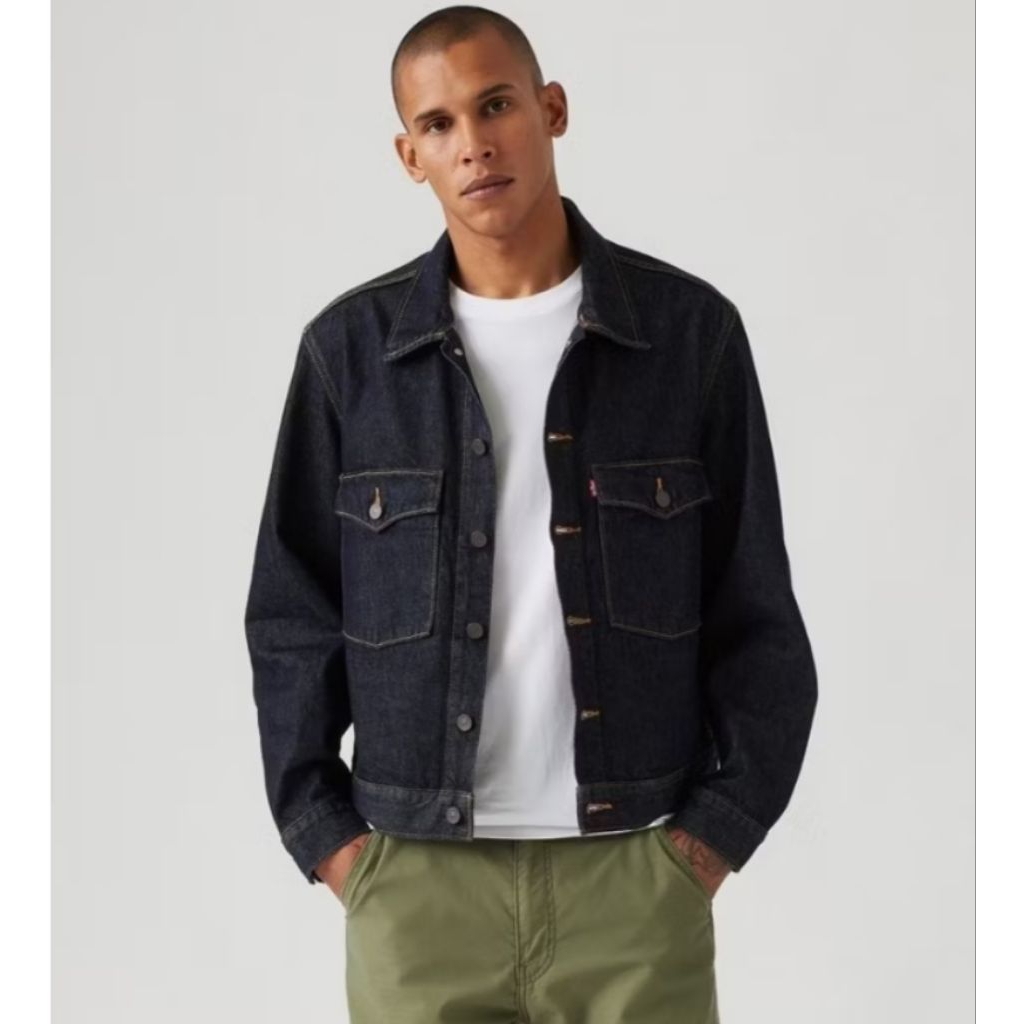 แจ็คเก็ตยีนส์ Levi's Embarcadero Station Jacket Relaxed Fit made in Bangladesh ราคา 3,190฿