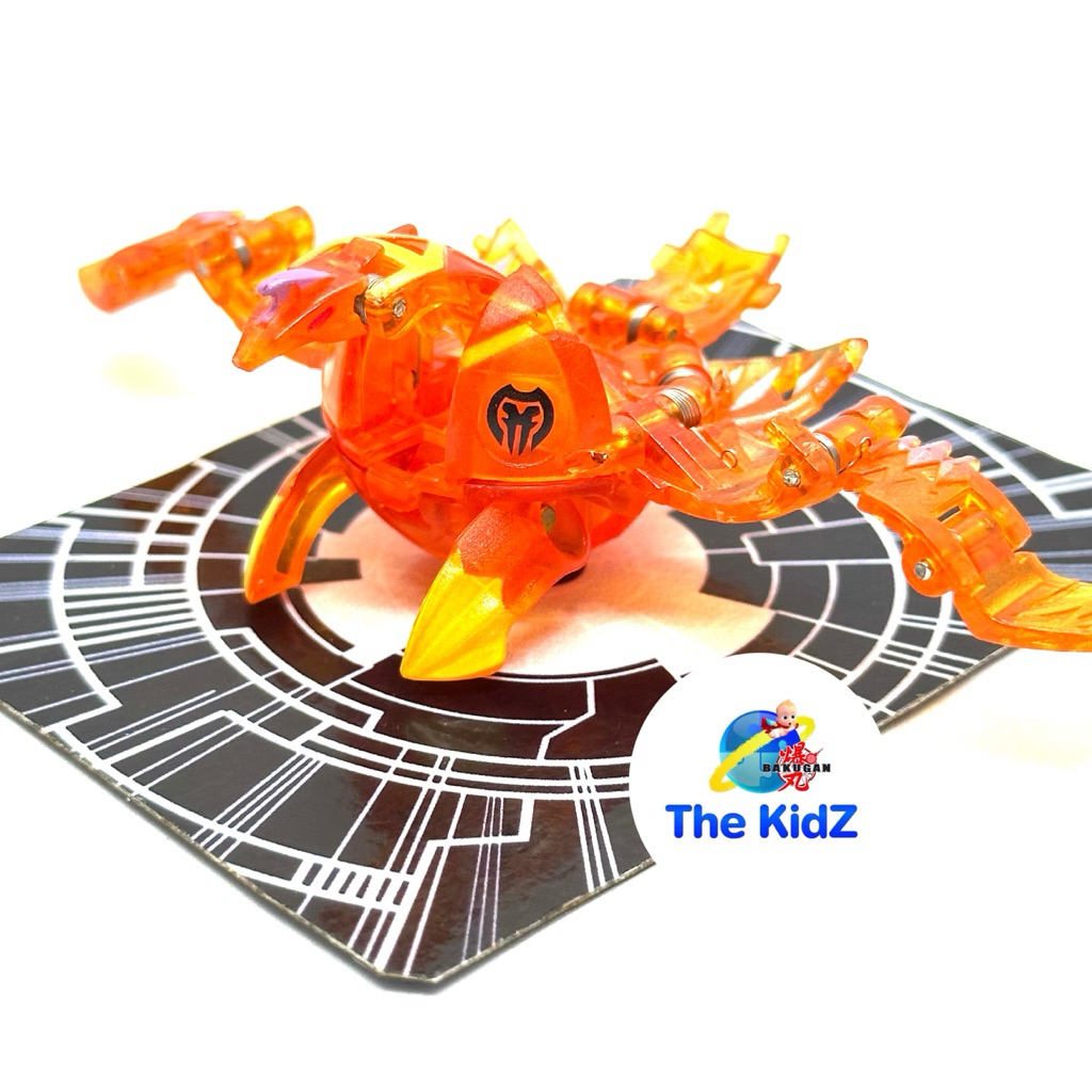 ThekidZ: บาคุกัน Bakugan Translucent Atmos Darkus Orange Bakusolar Battle Brawlers