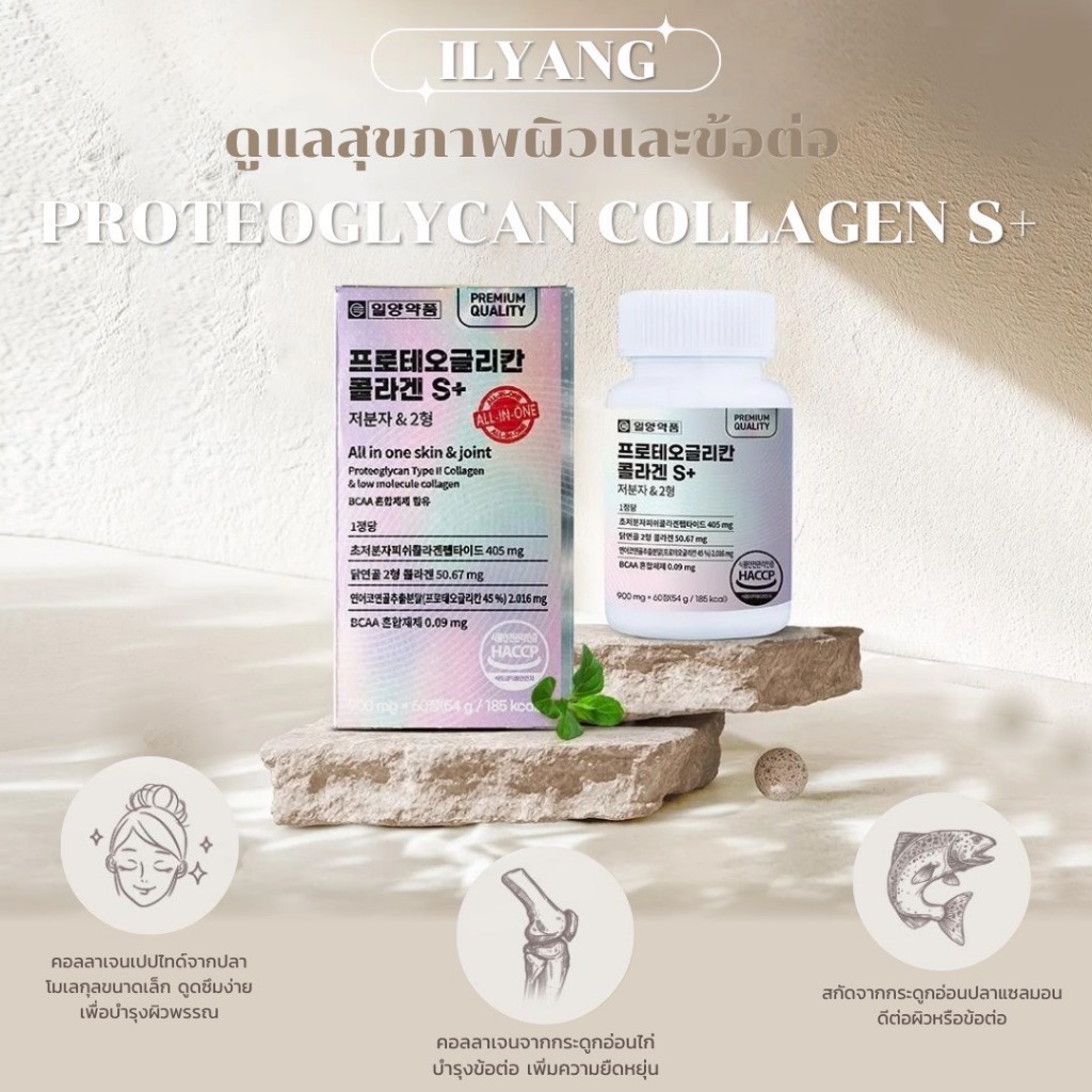 🇰🇷 IL-YANG PROTEOGLYCAN COLLAGEN S+ ALL IN ONE SKIN & JOINT คอลลาเจนบำรุงผิวให้ยืดหยุ่นและดูแลข้อต่อ