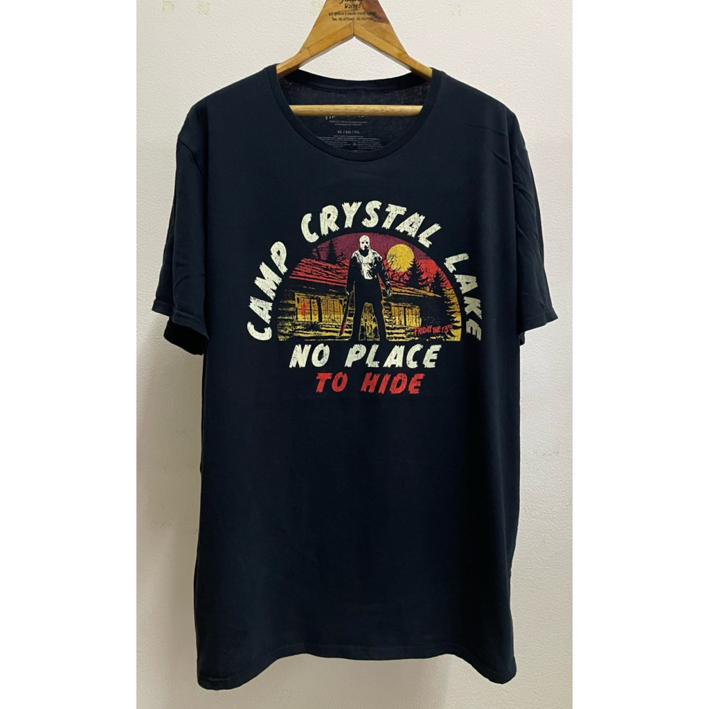 เสื้อยืดมือ 2 Friday The 13 th ขนาด XL